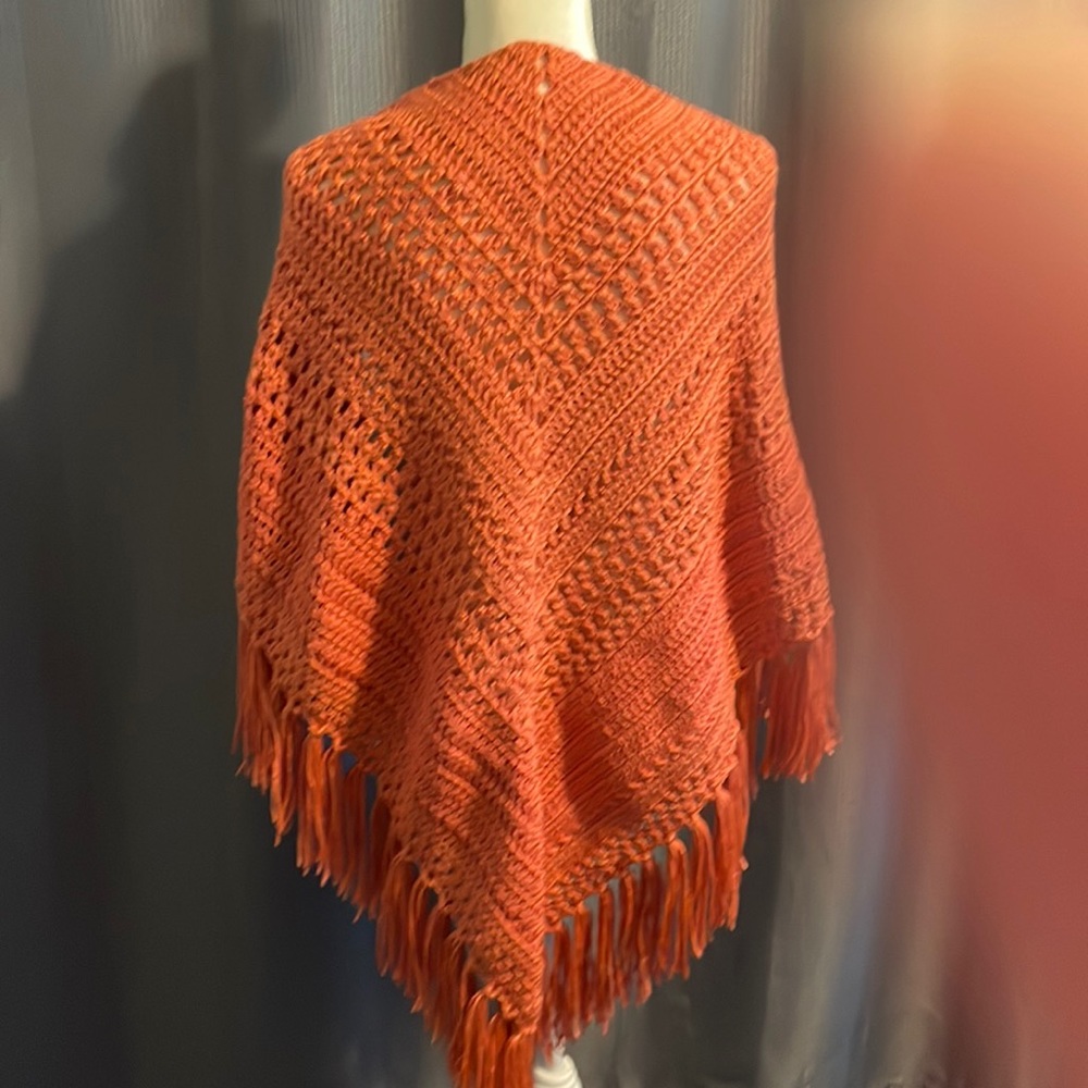 New, Hand Crocheted Shawl